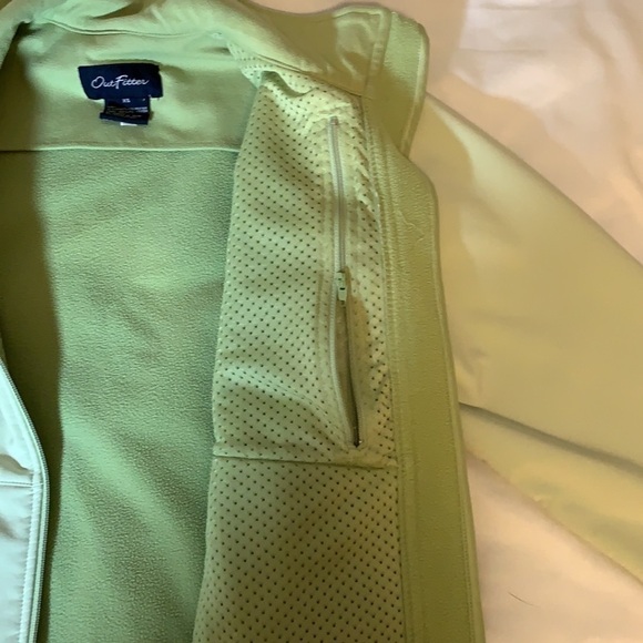 Outfitter Two Tone Green Outerwear Jacket XS - Picture 8 of 9